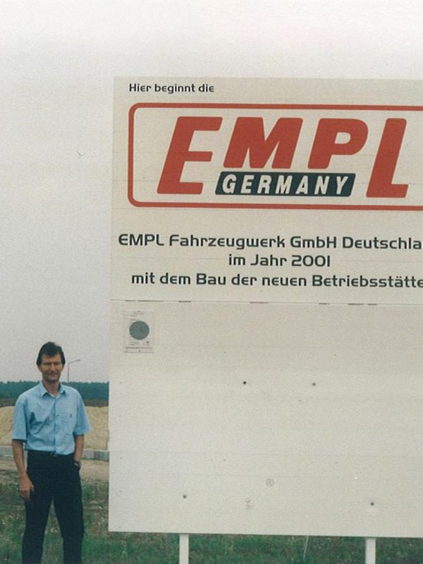 EMPL Geschichte 2001 - Standort in Deutschland